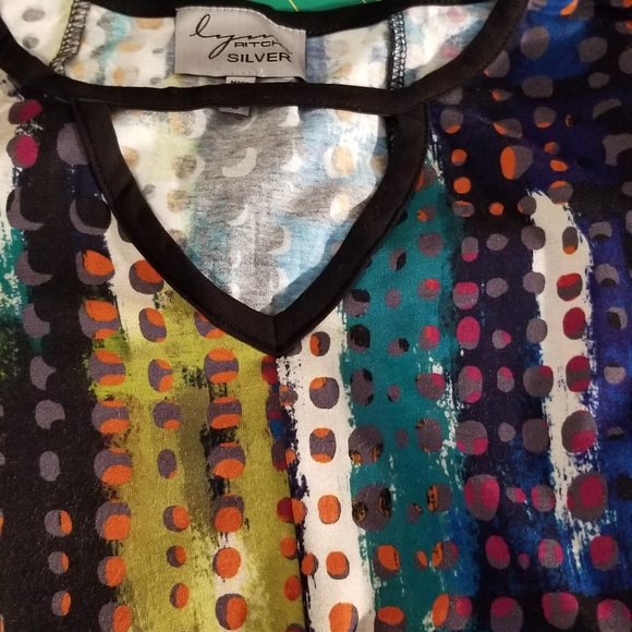 Lynn Ritchie Silver/Fun/Colorful Tunic - Picture 3 of 8